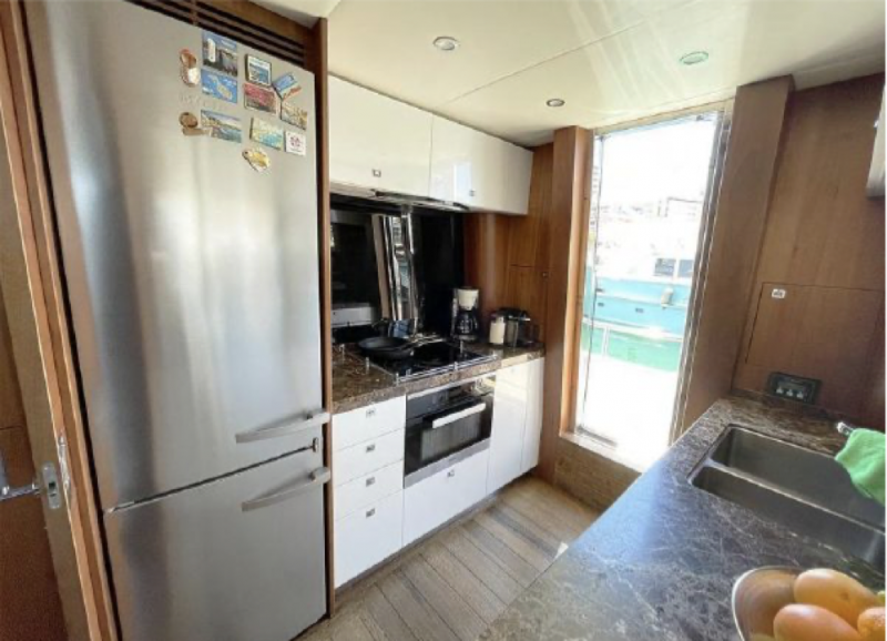 Princess 82 2014 for sale Galley 2 abyacht.com
