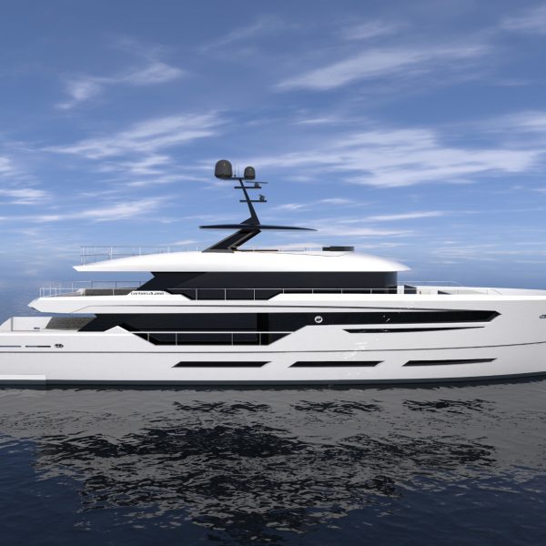 Cantieri de Pisa 37.50 M for sale-starboard-view-white EXPLORER-YACHT-abyacht.com