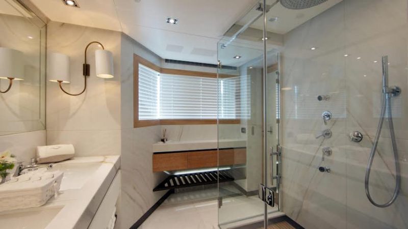 Cantieri di Termoli 50 M 2015 Upperdeck VIp bathroom