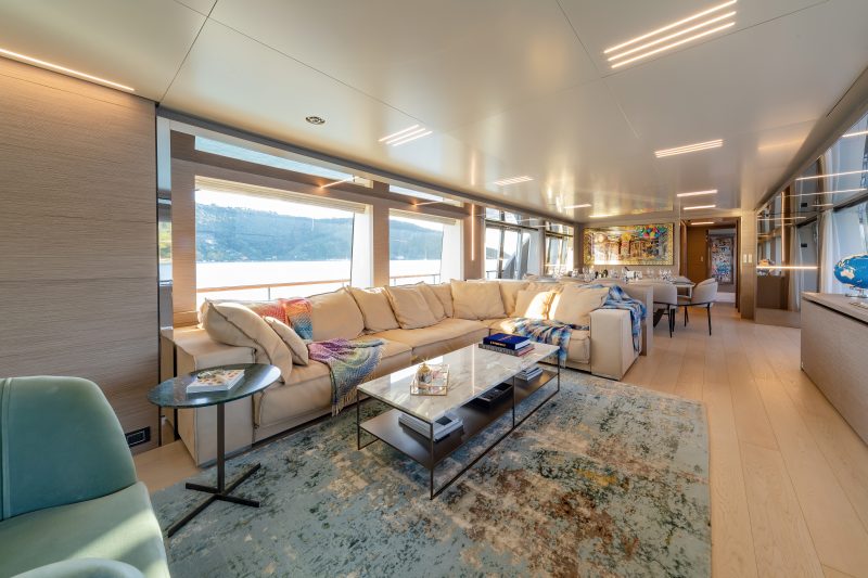 Custom Line 37 M 2019 for sale MD saloon&dining area view abyacht.com.png