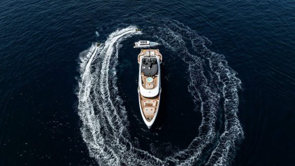 Benetti M Oasis for sale from top view