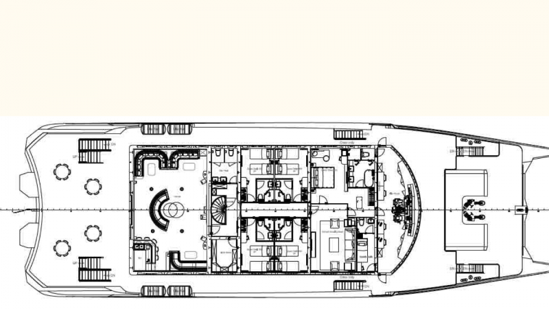 Catamaran M Steel:alu for sale Main deck abyacht.com
